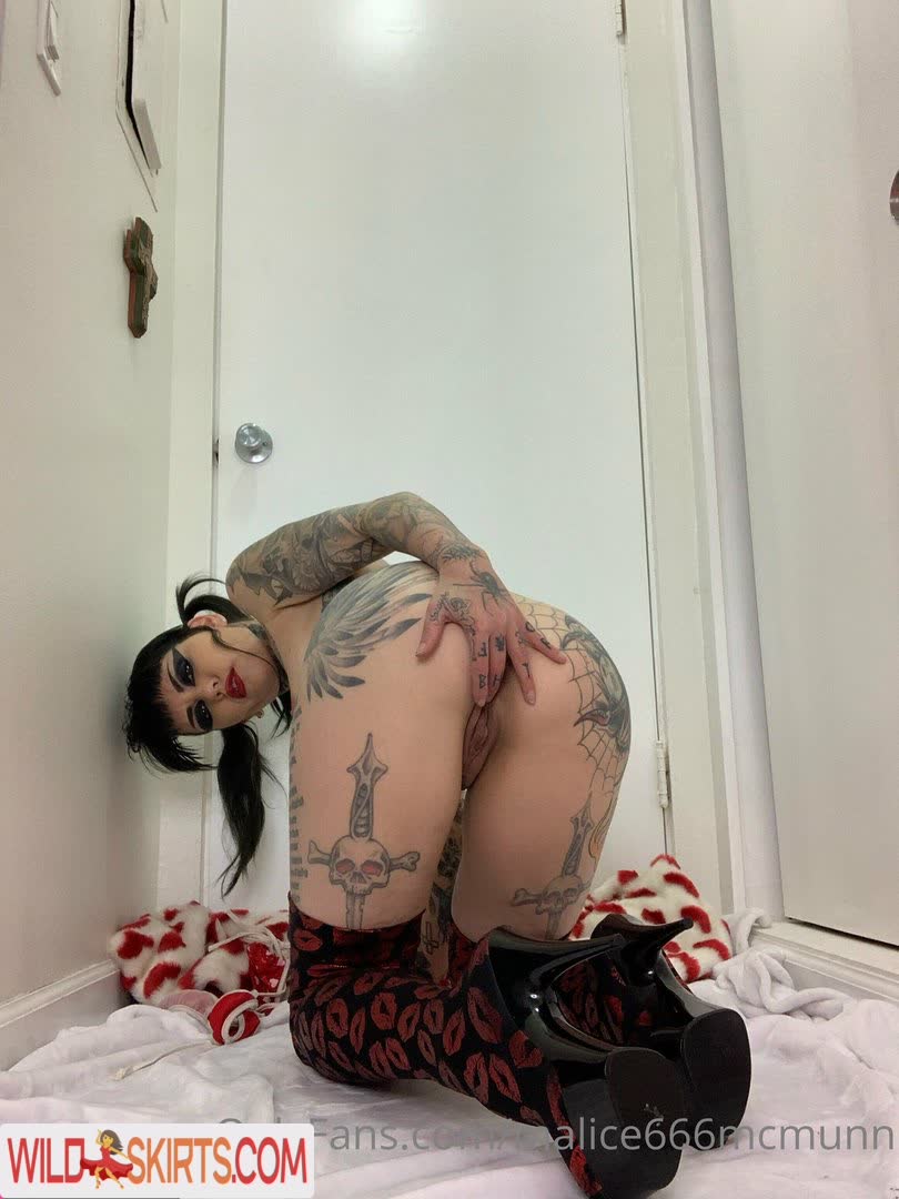 Alice Mcmunn / Punk Rock Queen / malice666mcmunn / officialmalicemcmunn nude OnlyFans, Instagram leaked photo #9