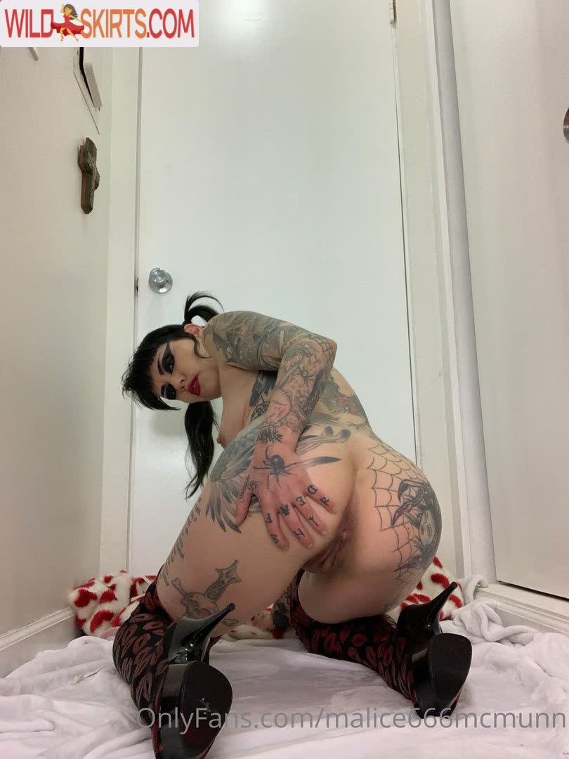 Alice Mcmunn / Punk Rock Queen / malice666mcmunn / officialmalicemcmunn nude OnlyFans, Instagram leaked photo