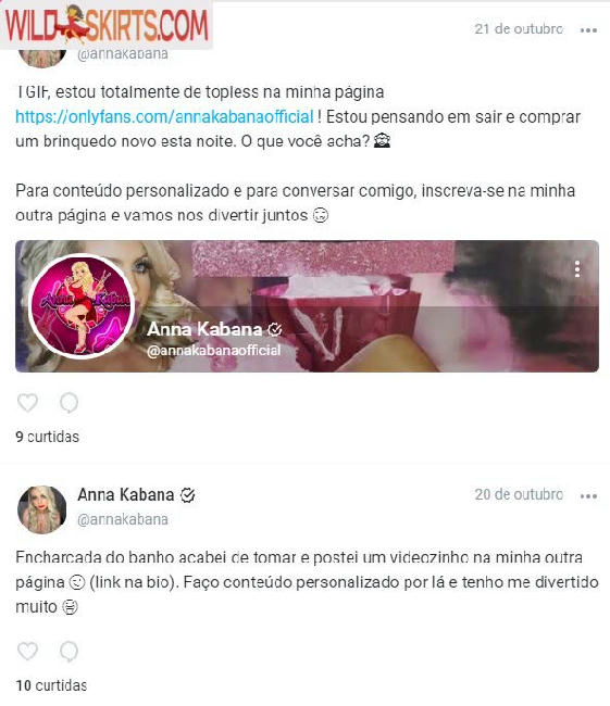 AnnaKabana / annakabanaofficial / loira peituda nude OnlyFans, Instagram leaked photo #11