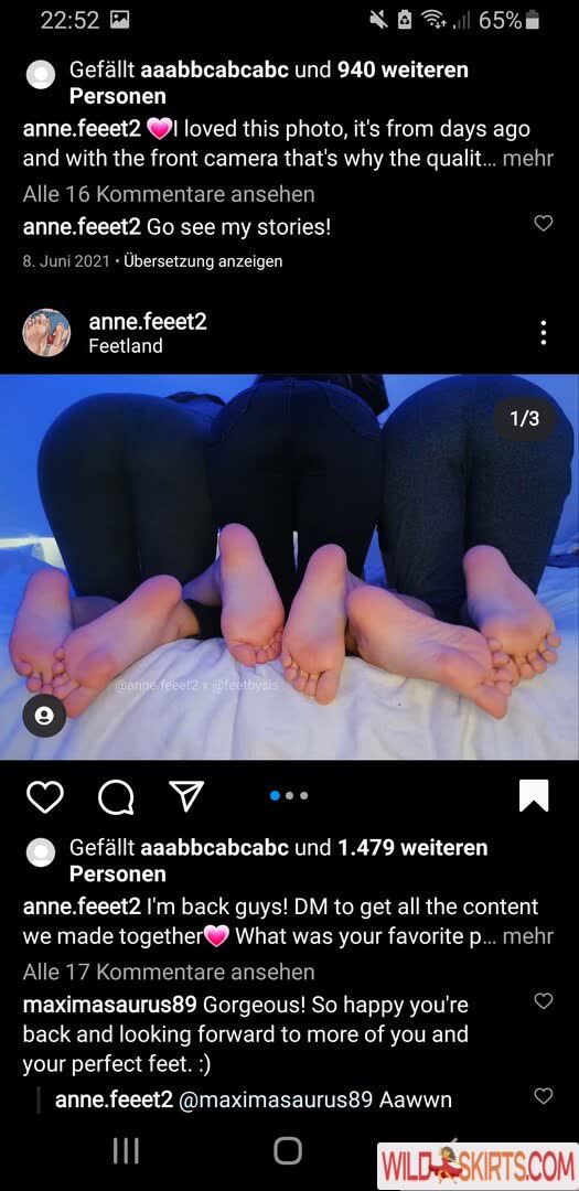 Anne.feeet02 / anne.feeet2 nude Instagram leaked photo #2