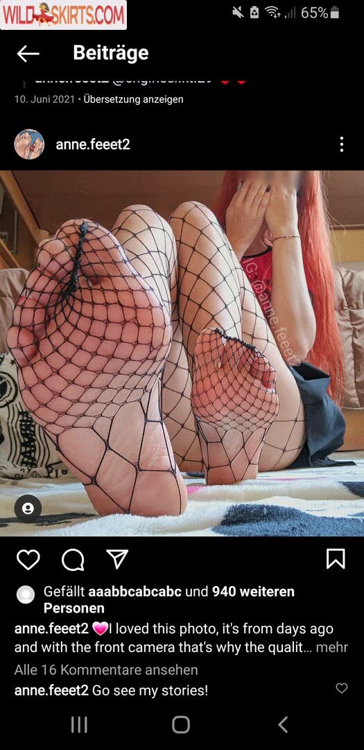 Anne.feeet02 / anne.feeet2 nude Instagram leaked photo #7