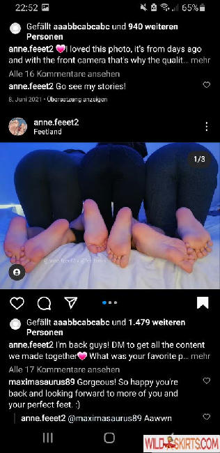 Anne.feeet02 / anne.feeet2 nude Instagram leaked photo #3