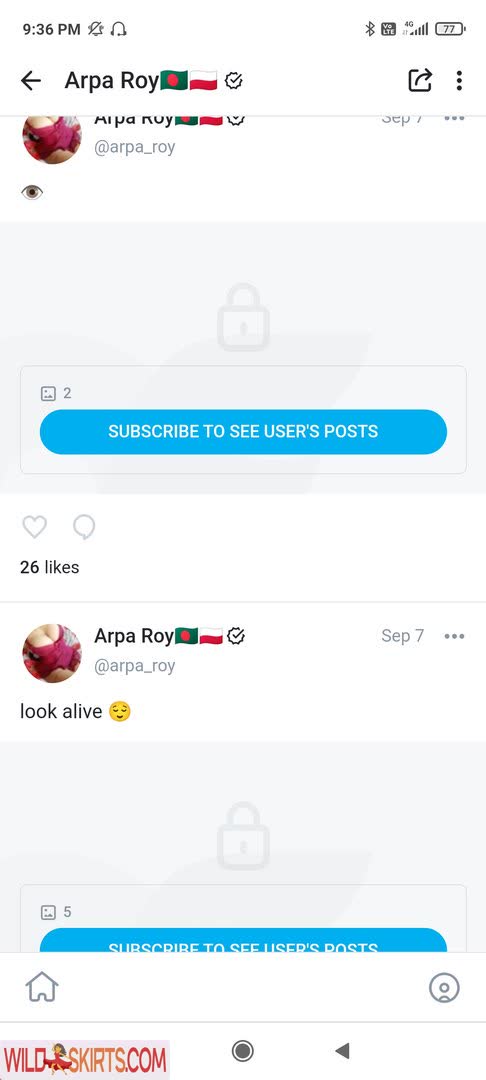 Arpa roy / ArpaRoy8 / Arpa_roy / arparoy nude OnlyFans, Patreon, Instagram leaked photo #1