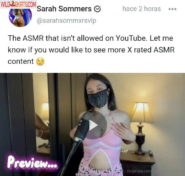 ASMR Disguised / Sarah Sommers / disguised_onyt / sarahdisguised nude OnlyFans, Instagram leaked photo #10