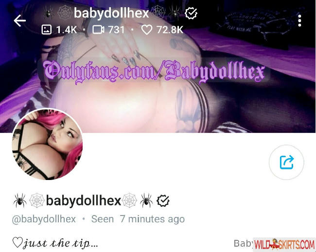 babydollhexx nude OnlyFans, Instagram leaked photo #33