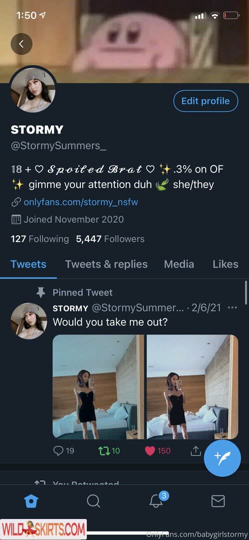 babygirlstormy / babygirlstormy / babygirlstormy110 nude OnlyFans, Instagram leaked photo