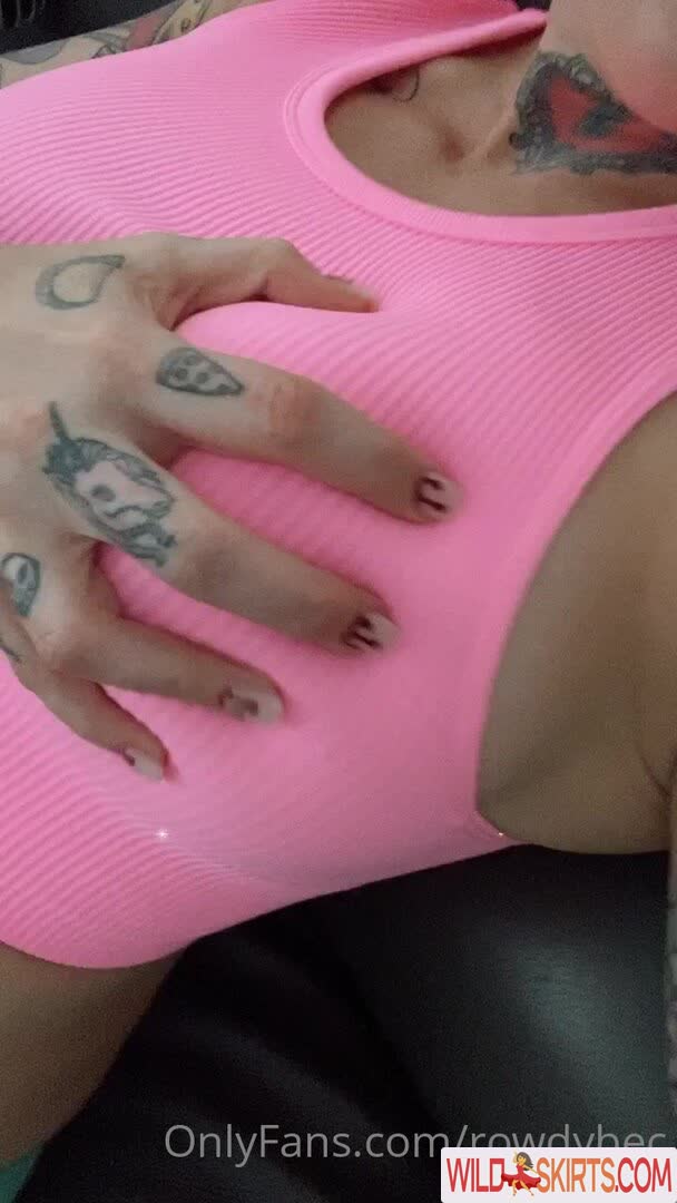 Bec Rawlings / rowdybec nude OnlyFans, Instagram leaked photo #5