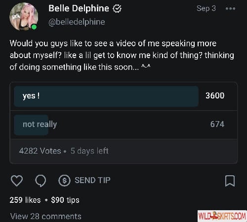 Belle Delphine / Socials / belle.delphine / belledelphine / bunnydelphine nude OnlyFans, Instagram leaked photo #310