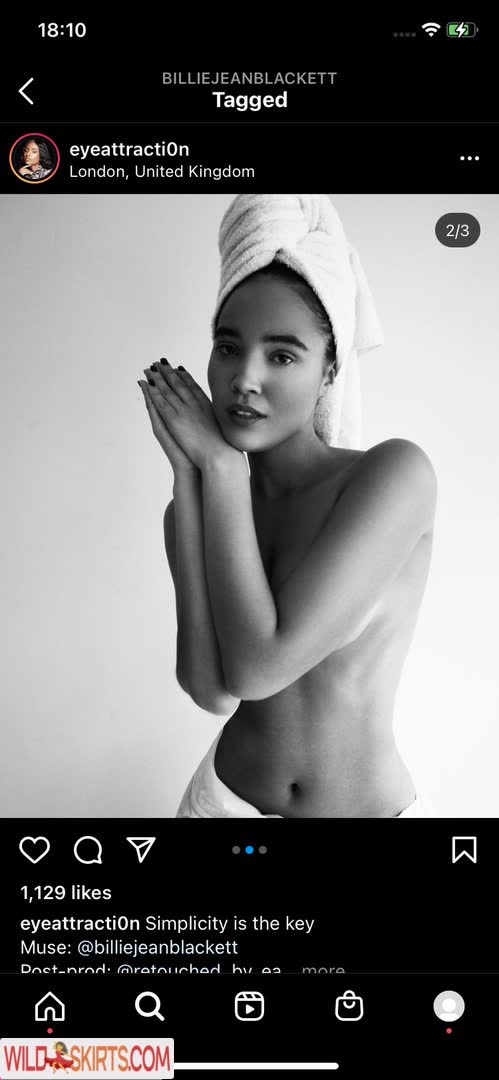 Billie Jean Blackett / billiejeanblackett nude Instagram leaked photo #8