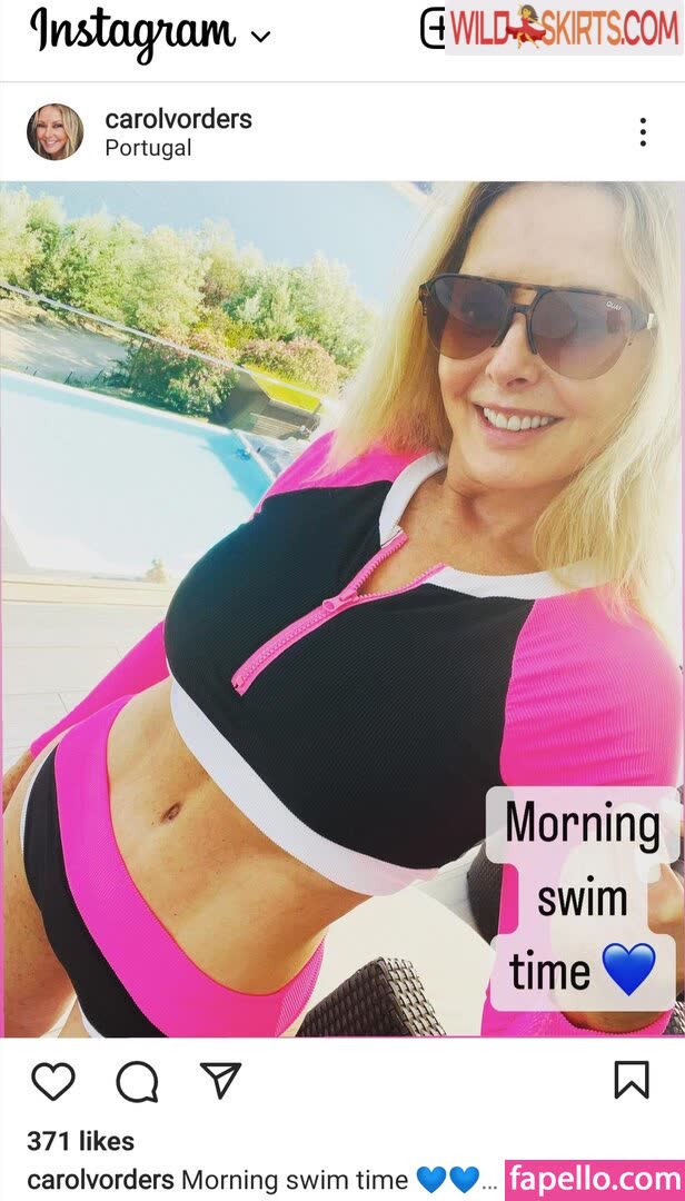 Carol Vorderman / carolvorders nude Instagram leaked photo #2