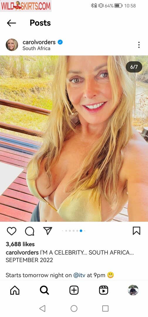 Carol Vorderman / carolvorders nude Instagram leaked photo #6