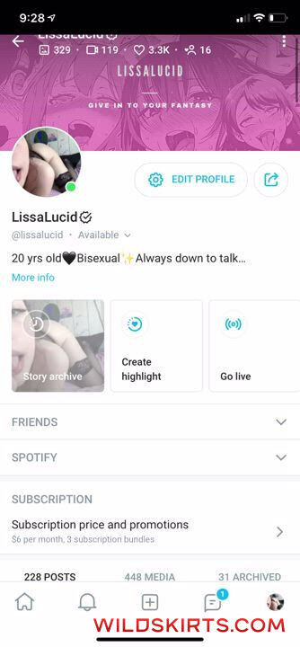 LISSALUCID / lissalucid / lilangelmel / liangelmel nude OnlyFans leaked photo