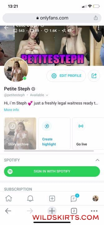 Petite Steph / petitesteph nude OnlyFans leaked video #1