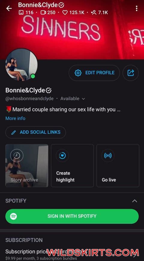 whosbonnieandclyde / bonniexclyde / whosbonnieandclyde nude OnlyFans, Instagram leaked video #686