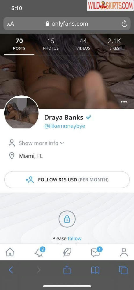 Draya Banks / ILIKEMONEYBYE / thedrayabanks_ nude OnlyFans, Instagram leaked photo #8