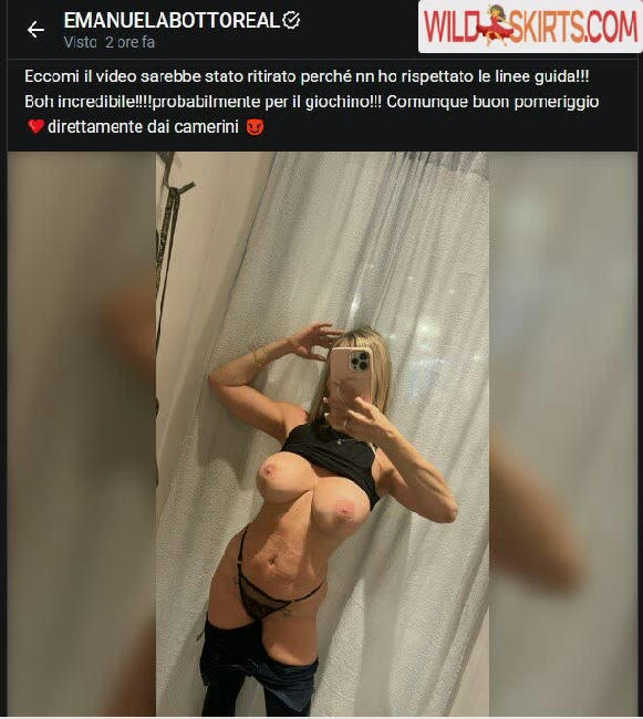 Emanuela Botto / Italian Showgirl / emanuelabottoreal nude OnlyFans, Instagram leaked photo #61