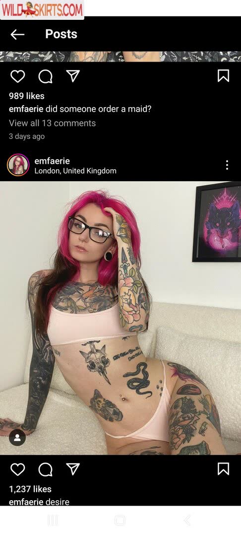 Emfaerie / emfaerie nude OnlyFans, Patreon, Instagram leaked photo #8