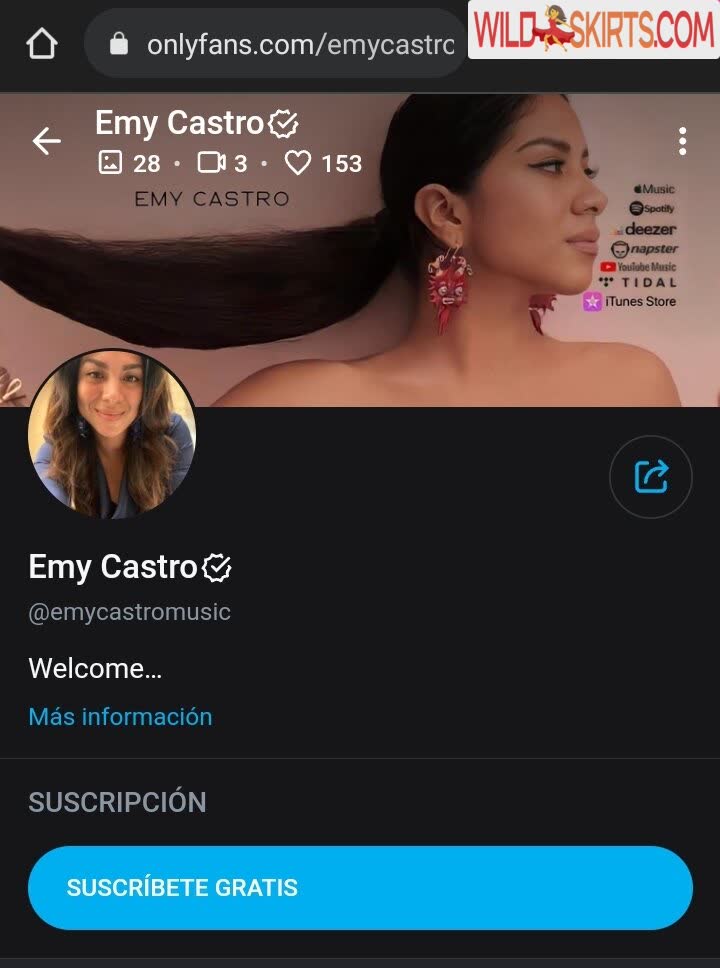 Emycastromusic / emycastromusic nude OnlyFans, Instagram leaked photo #1