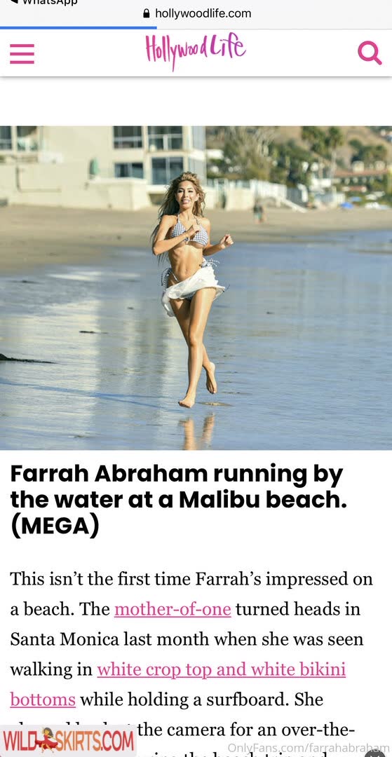 Farrahabraham nude leaked photo #8