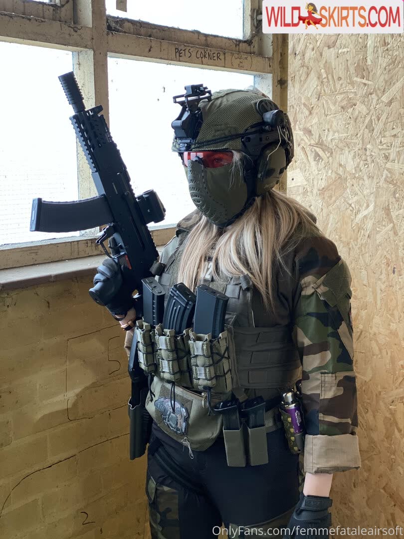 Femmefataleairsoft nude leaked photo #21