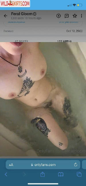 Feralgloom / feralgloom nude OnlyFans, Instagram leaked photo #3