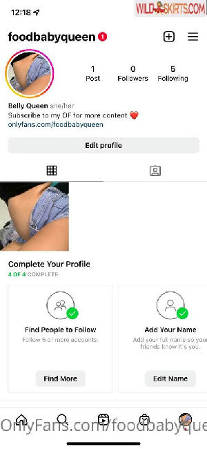 foodbabyqueen / foodbabyhubplus / foodbabyqueen nude OnlyFans, Instagram leaked photo #32