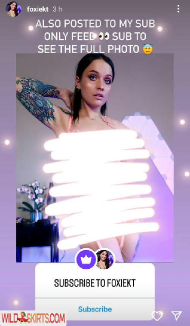 Foxiekt / foxiekt / foxtello nude OnlyFans, Instagram leaked photo #5