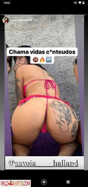 gaby__cintilante / gabyy__cintilante nude Instagram leaked photo #6