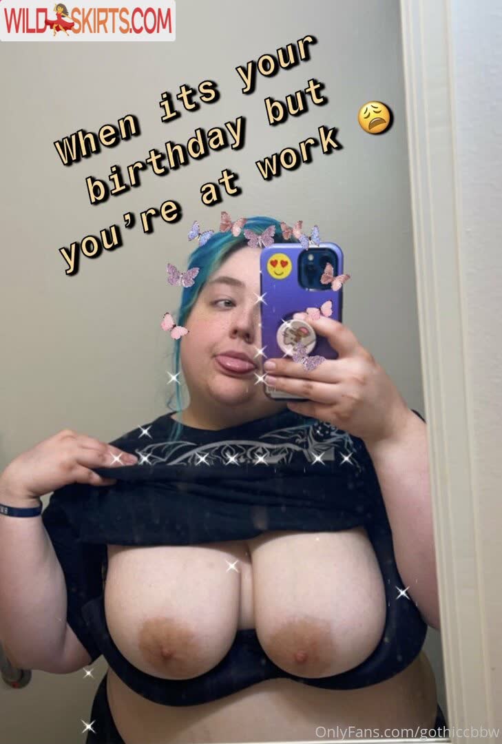 Gothiccbbw nude leaked photo #2