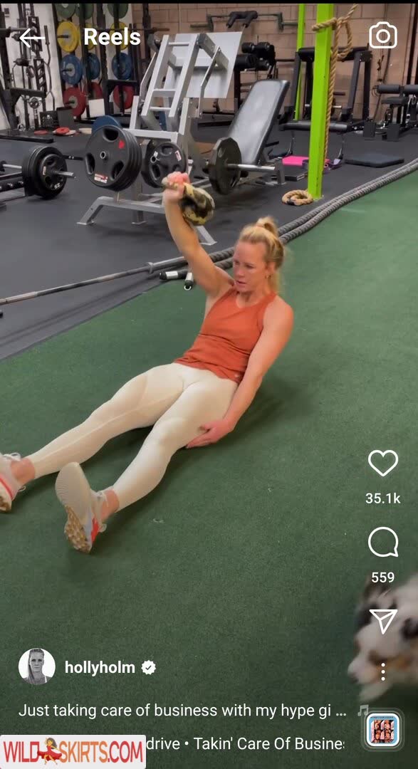 Holly Holm / hollyholm nude Instagram leaked photo #1