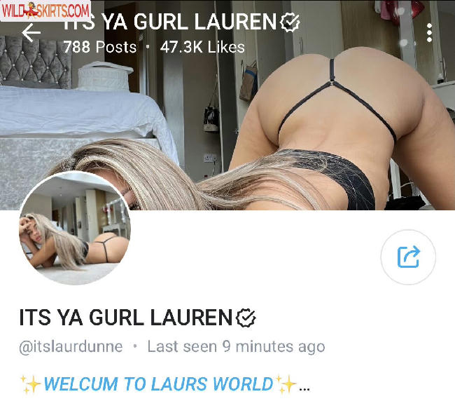 itslaurdunne / itslaurdunne / itslaurdunnee nude OnlyFans, Instagram leaked photo #3