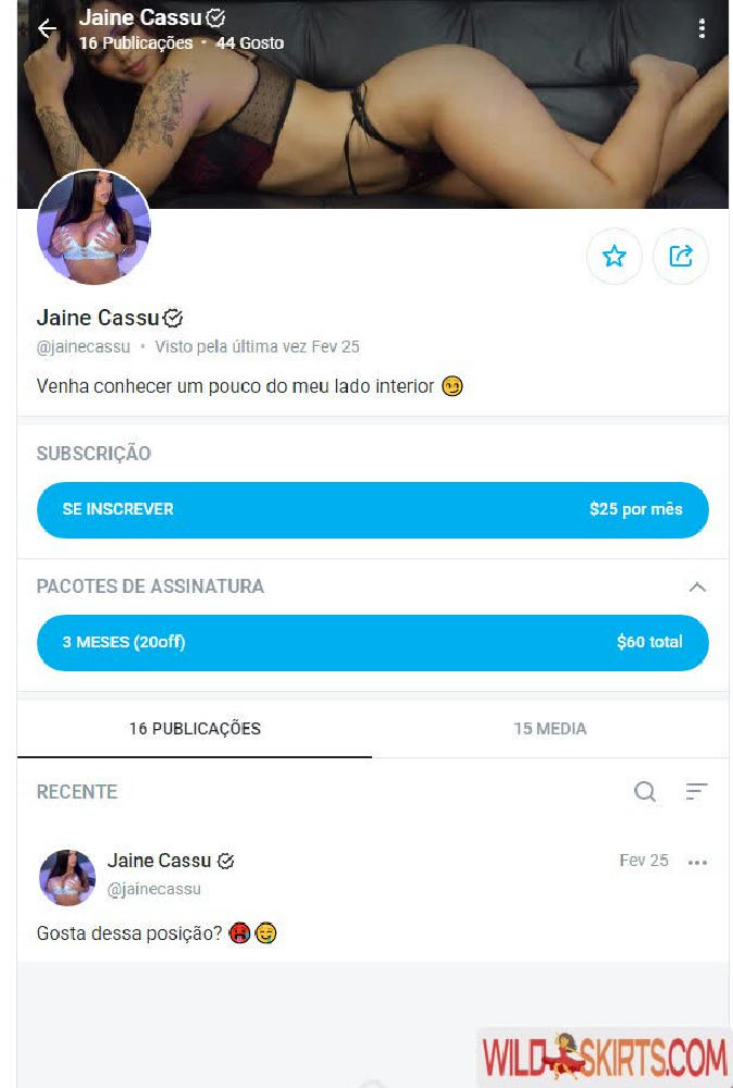 Jaine Cassu / jaine_cassu / jainecassu nude OnlyFans, Instagram leaked photo #9