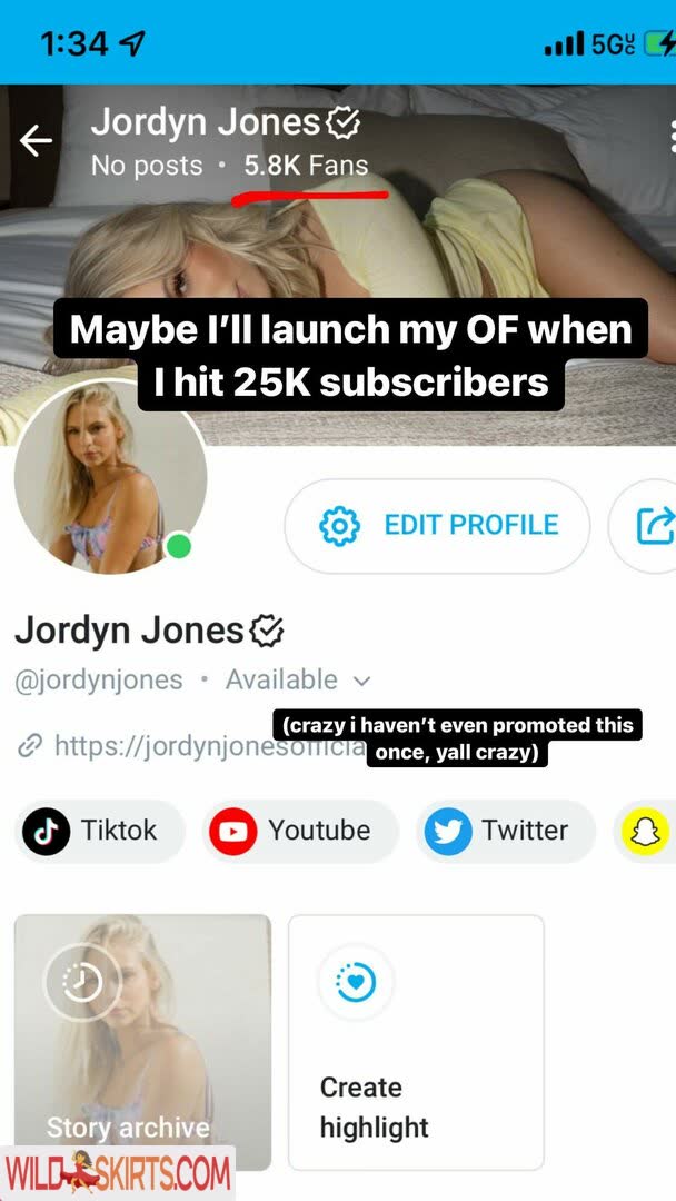 Jordyn Jones / jordylee.jones / jordynjones nude OnlyFans, Instagram leaked photo #8