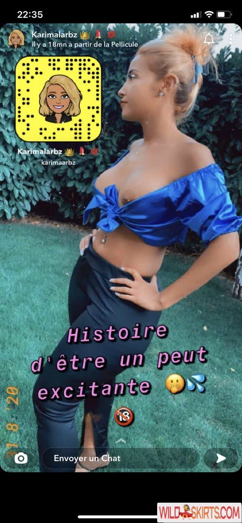 Karima La Rbz / karima_tuconnais nude Snapchat, Instagram leaked photo #11