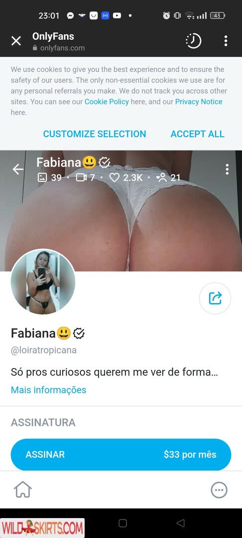 loiratropicana / fabianagrafitheiraoficiall / loiratropicana nude OnlyFans, Instagram leaked photo #6