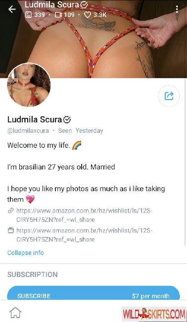 Ludmila Scura / Ludmilamontaghini / ludmilaxcura nude OnlyFans, Instagram leaked photo #9