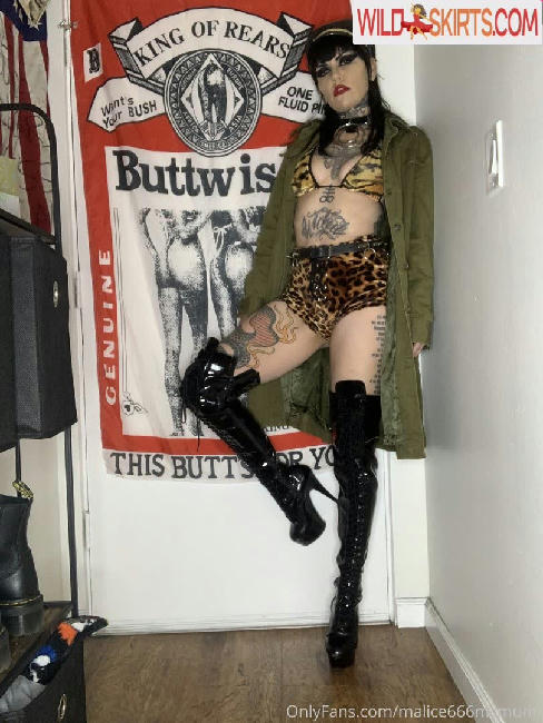 Malice Mcmunn / Punk Rock Queen / malice666mcmunn / officialmalicemcmunn nude OnlyFans, Instagram leaked photo #81