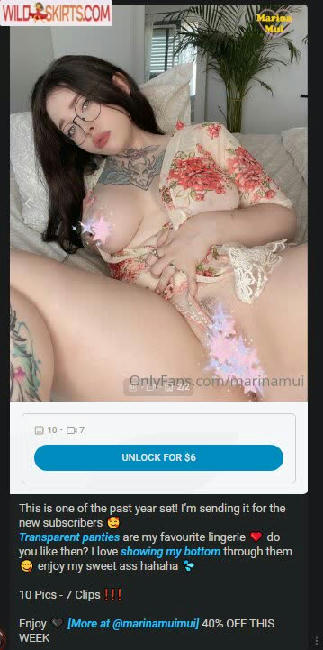 Marina Mui / itsmuimui / marinamui / marinamuimui nude OnlyFans, Instagram leaked photo #684