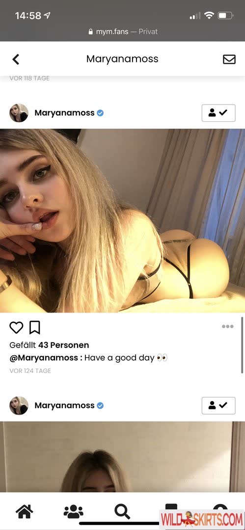 Maryana Moss / maryanamoss nude Instagram leaked photo #17