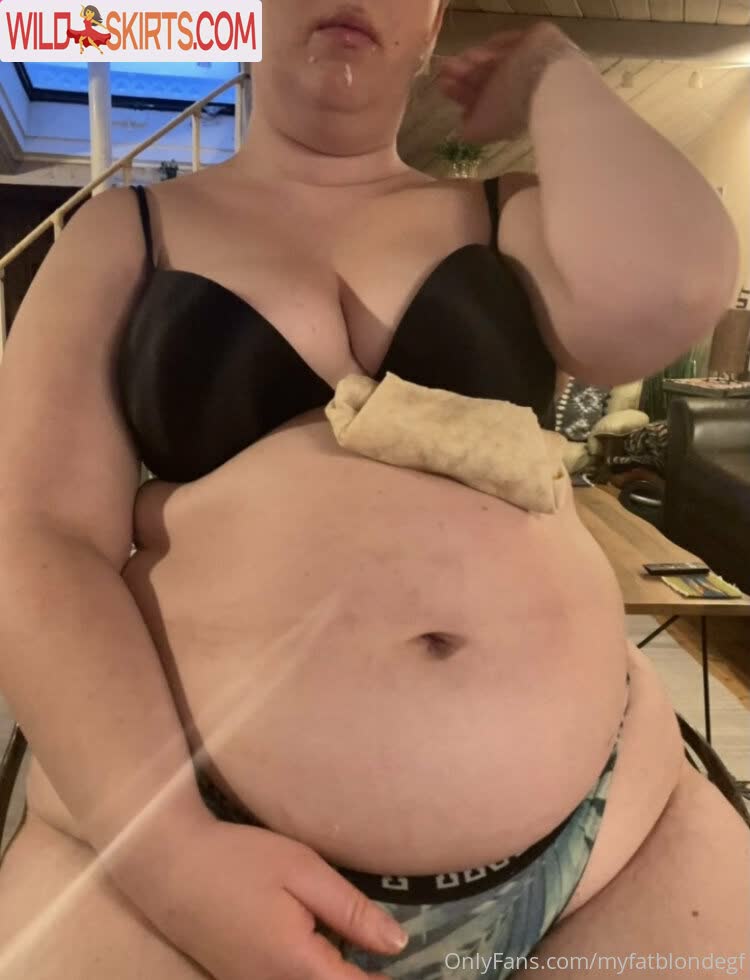 Myfatblondegf nude leaked photo #30