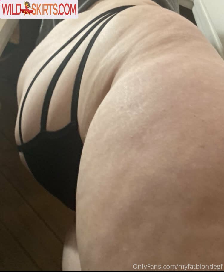 Myfatblondegf nude leaked photo #35