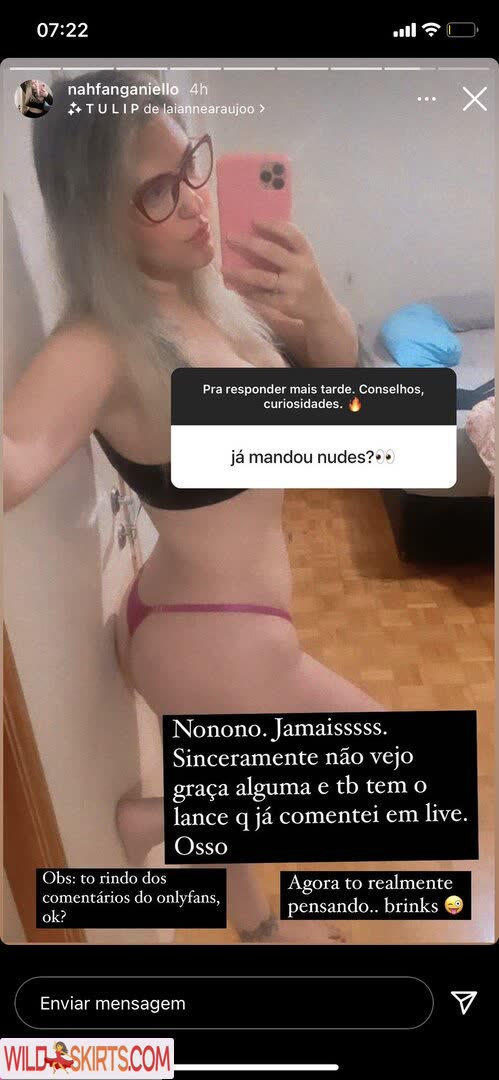 Nahzinhaa / Natacha Fanganiello / nahfanganiello nude Instagram leaked photo #14