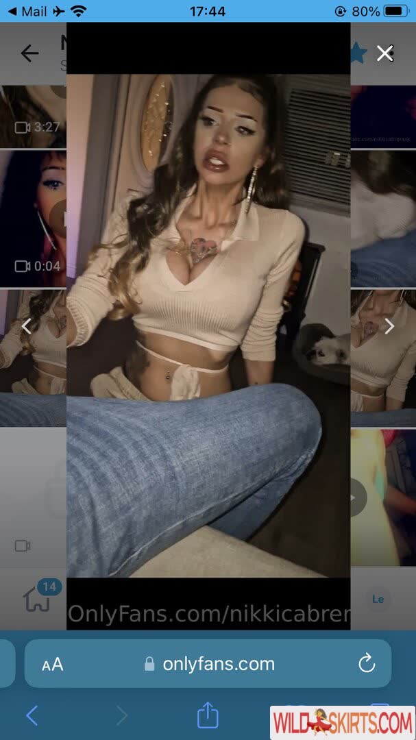 Nikki Cabrera / Nikki vapes / nicnac562 / nikkicabreraxx nude OnlyFans, Instagram leaked photo #1