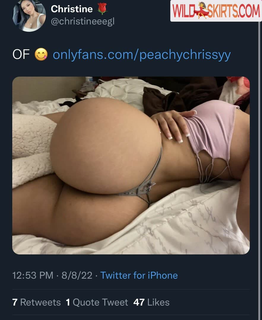 PeachyChrissyy nude leaked photo #5