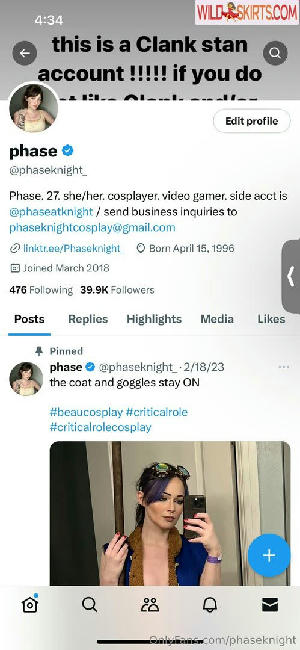 Phaseknight / cosplayer / lewds / phaseknight / phaseknight_ nude OnlyFans, Instagram leaked photo #97