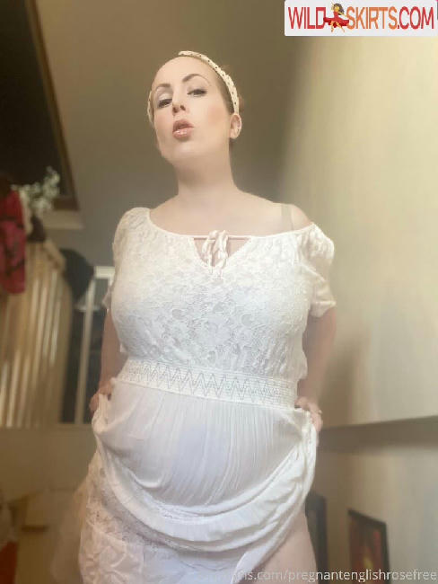 pregnantenglishrosefree / littleredridinginthe_hood / pregnantenglishrosefree nude OnlyFans, Instagram leaked photo #4