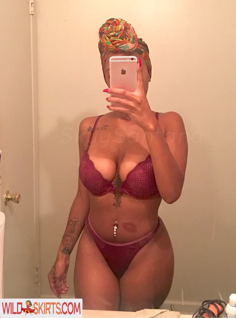 Santana Skyy / santanaskye / skyysantana nude OnlyFans, Instagram leaked photo