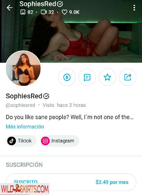 Sofia Soler / Sophiessoler / sophiesred nude OnlyFans, Instagram leaked photo #12