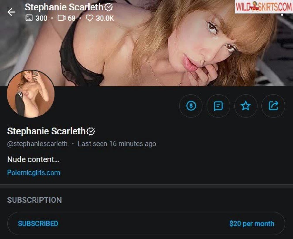 Stephanie Scarleth / stephaniescarleth / stephaniescarlethmx nude OnlyFans, Instagram leaked photo #18