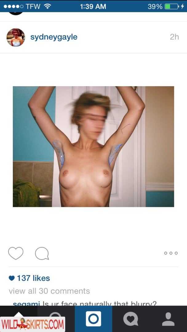 Sydney Gayle Amanuel / sydneygayle nude Instagram leaked photo #1